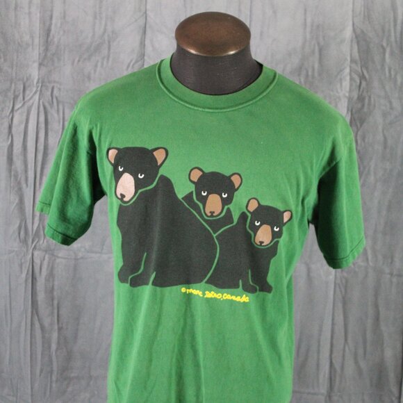 Vintage Graphic T-shirt - Marc Tetro 3 Bear Graphic - Men's Medium - Picture 3 of 7